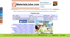 Desktop Screenshot of materialsjobs.com